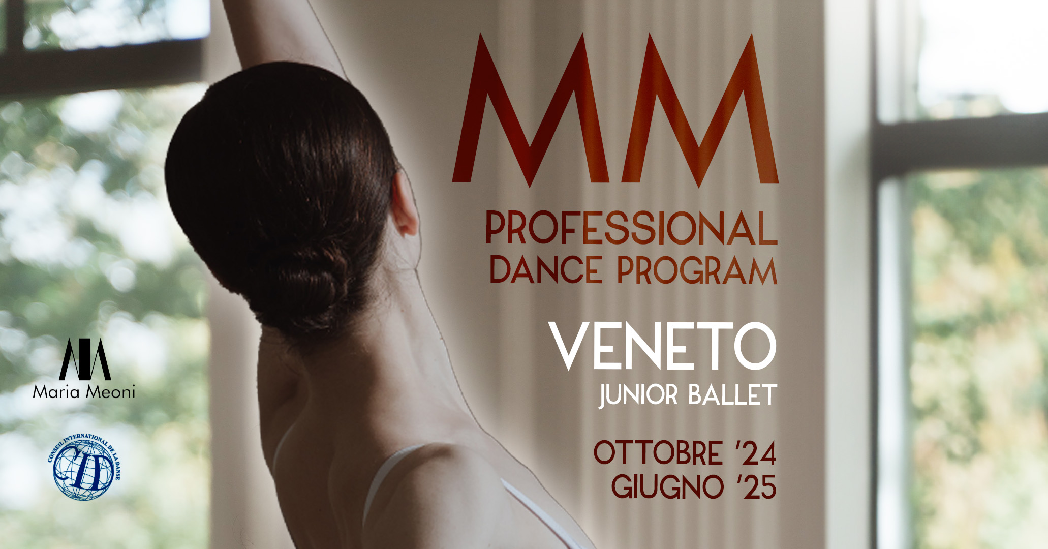 MM professional dance program - veneto junior ballet - ottobre 2024 - gigno 2025